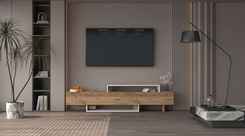 SITONA ТВ комода VERONA - 160 × 40 × 44 см