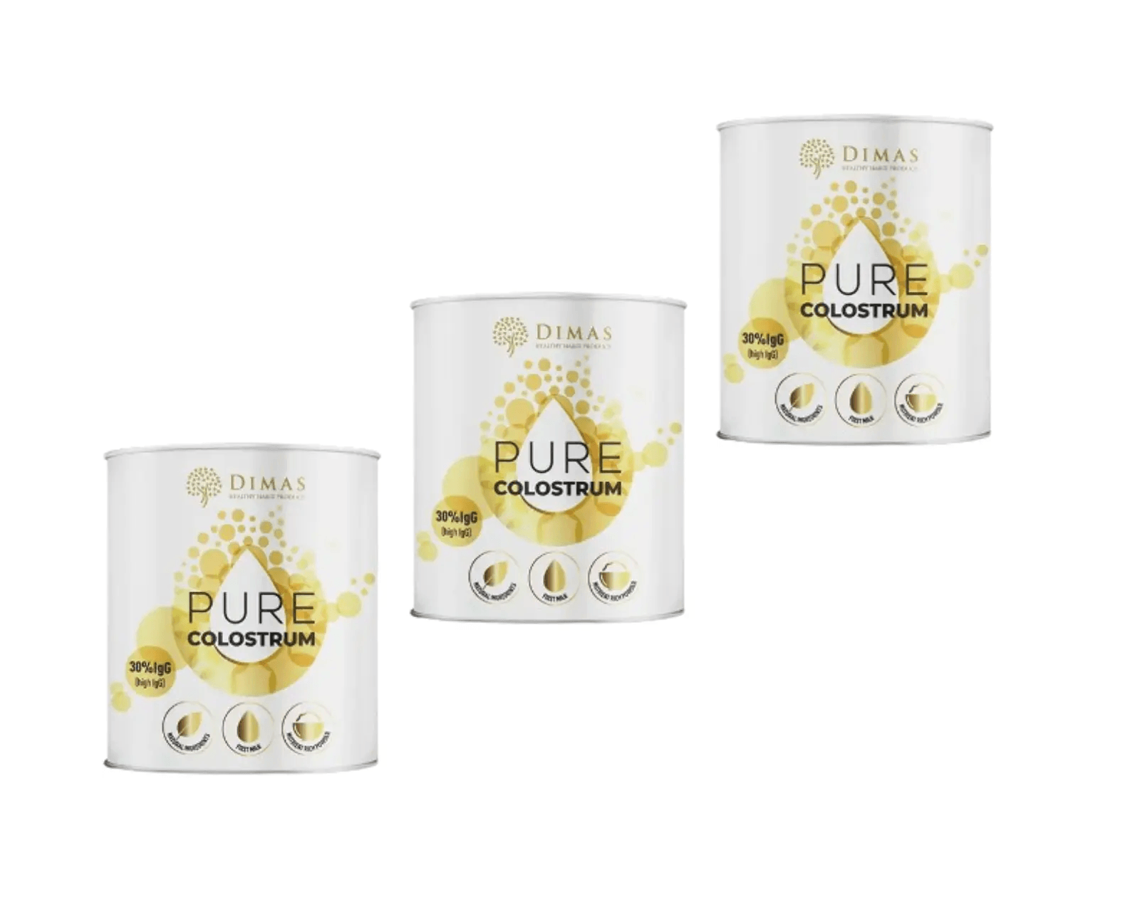 DIMAS Колострум чист IgG 30% 3 X  90г.