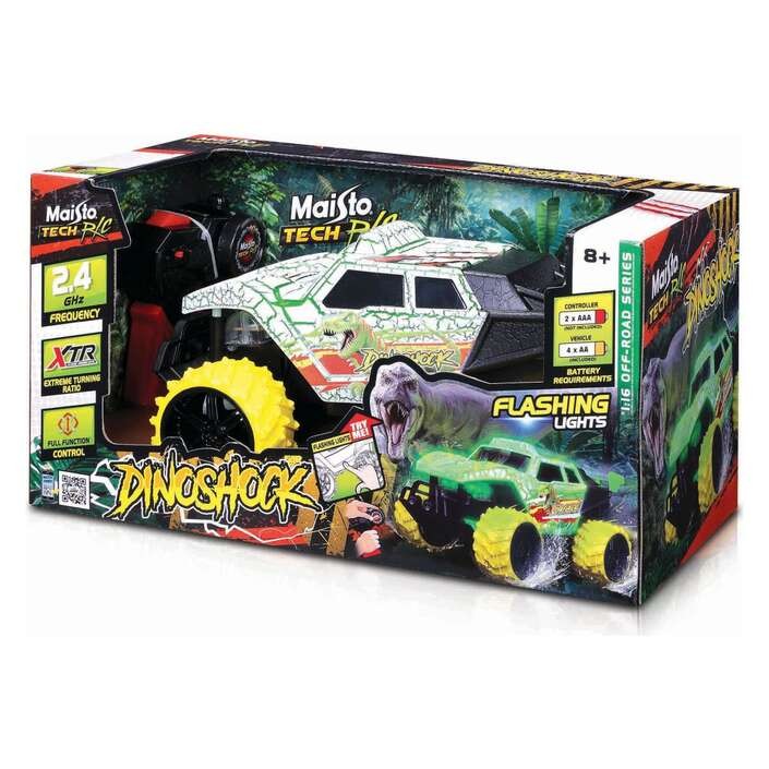 Maisto Автомобил R/C 1:16 Dinoshock Monster Truck 2,4 GHz