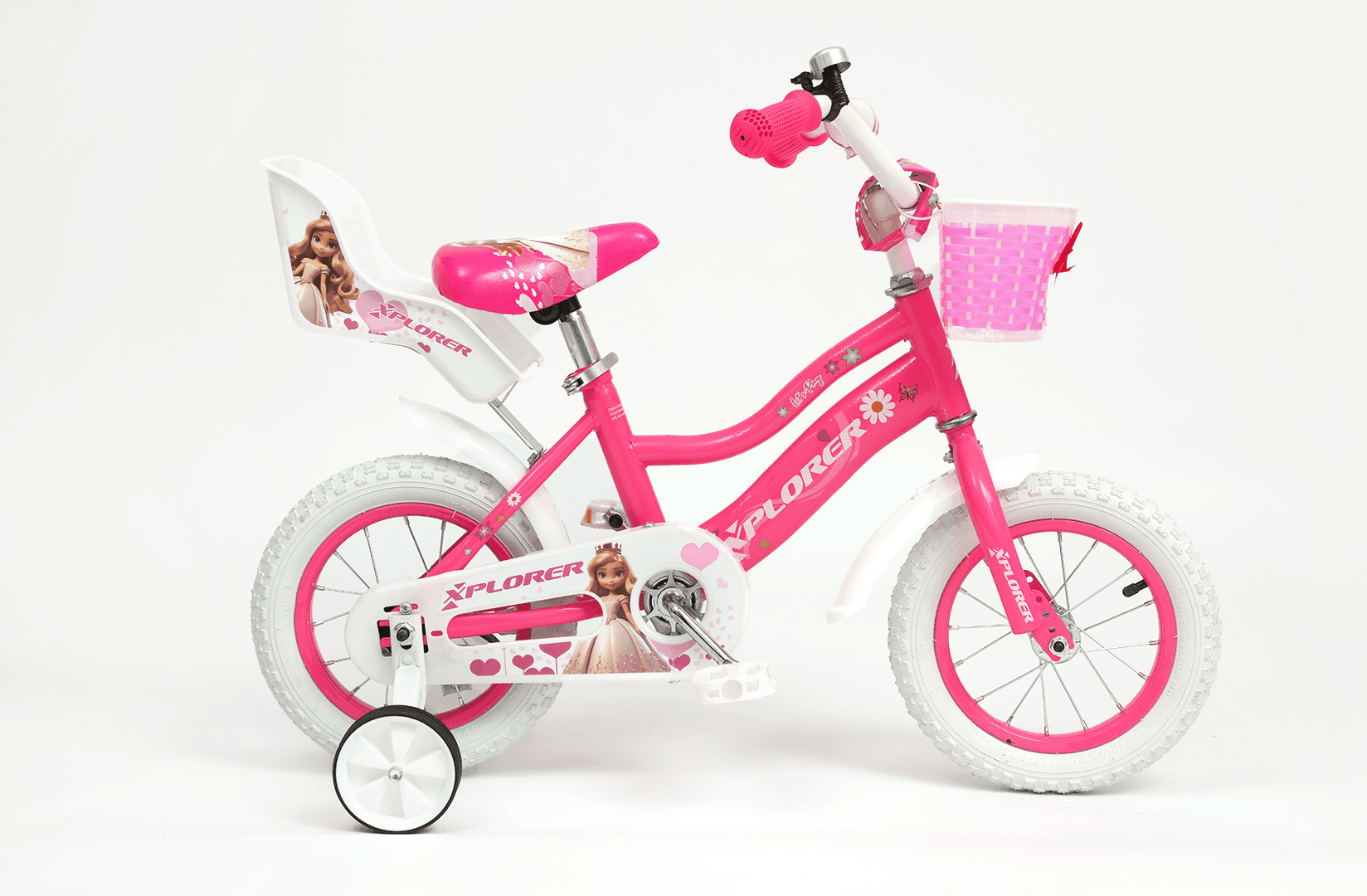 Xplorer Детски велосипед Rosie 12", розов