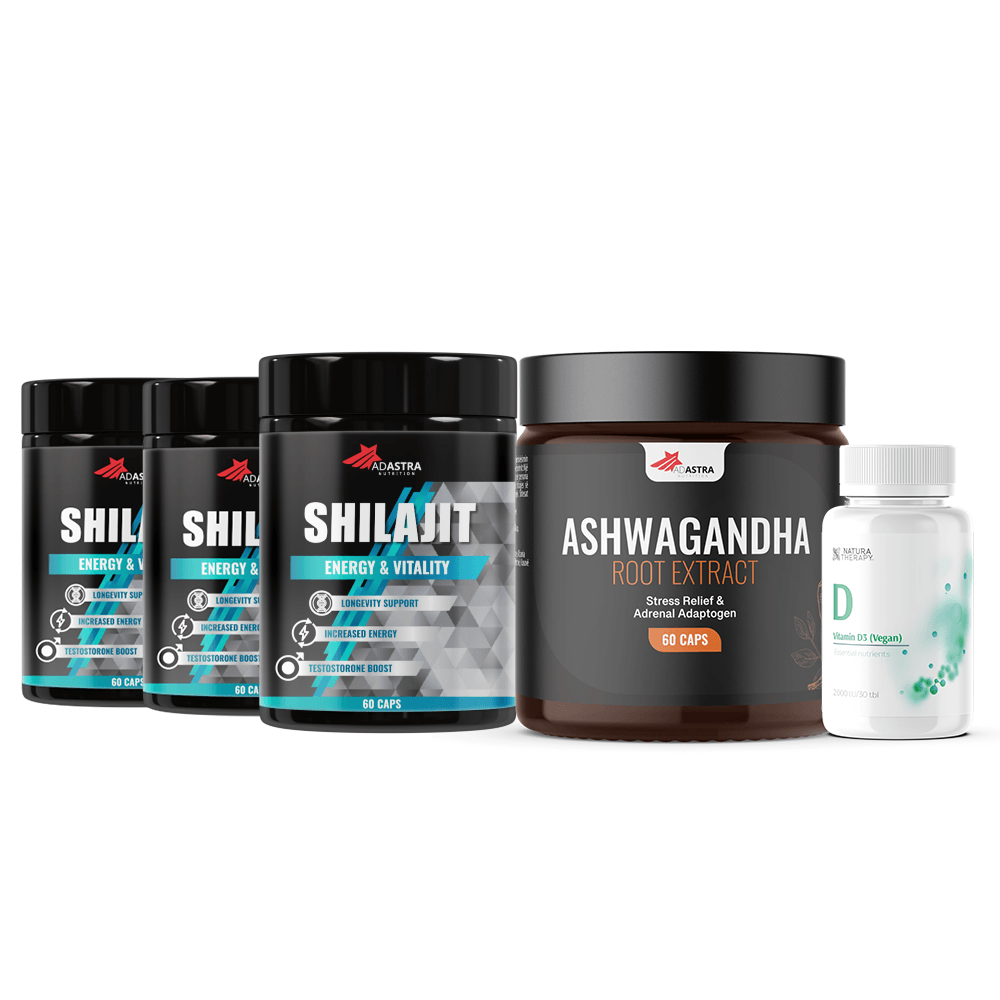 ADASTRA shilait 3*60/1 + подарок ашваганда30/1+ витамин д3 30/1