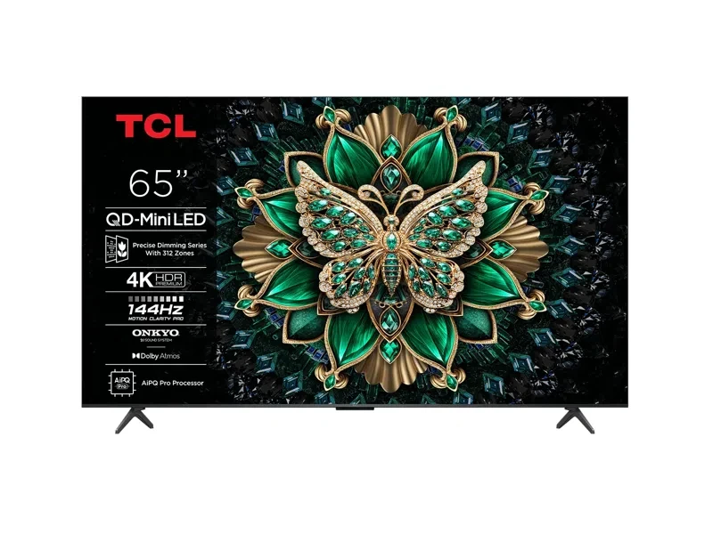 TCL Телевизор 65C61K – 65″ (165 cm) QLED 4K Smart TV со Dolby Vision и HDR10+