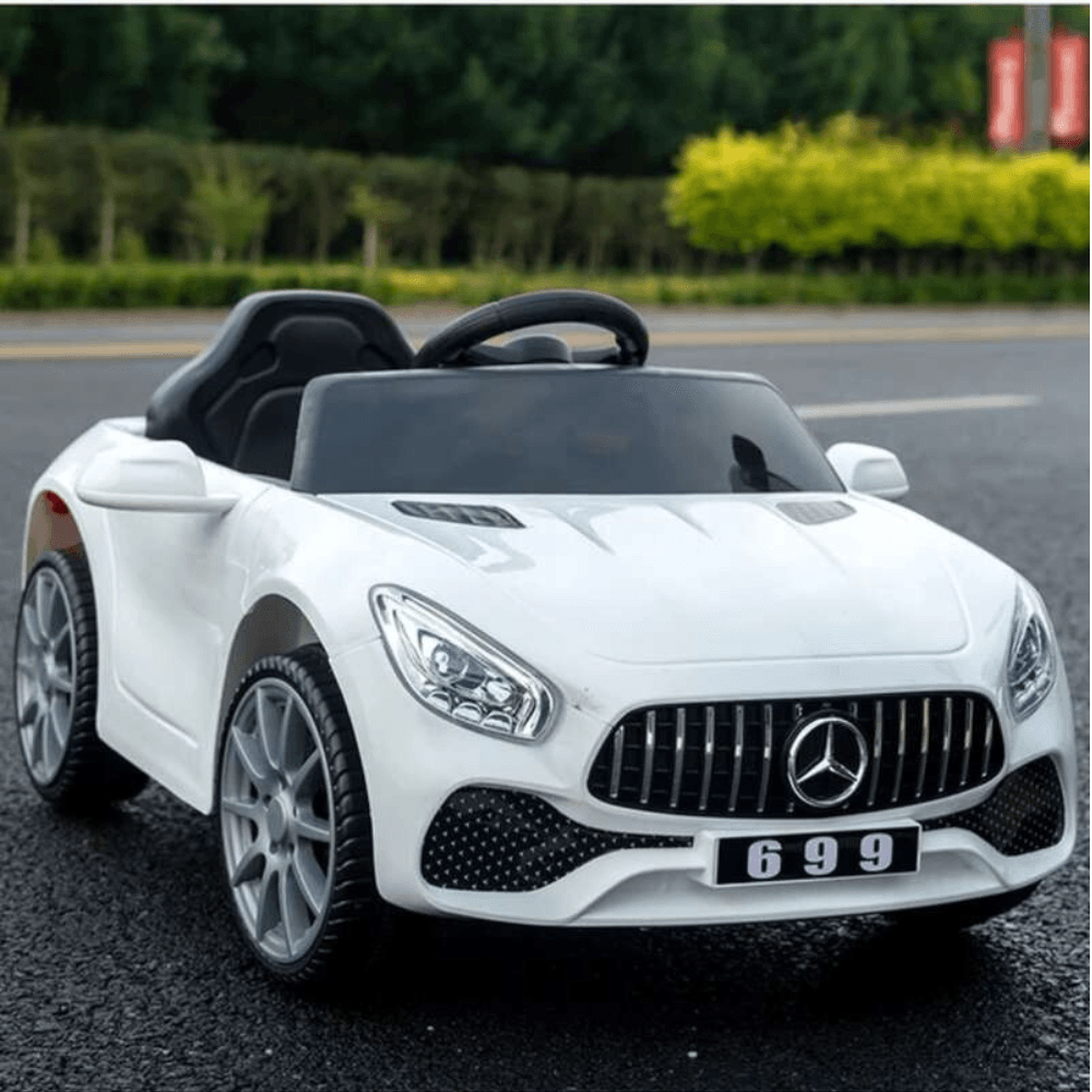 KINDERLINO Детски автомобил на акумулатор Mercedes Бел