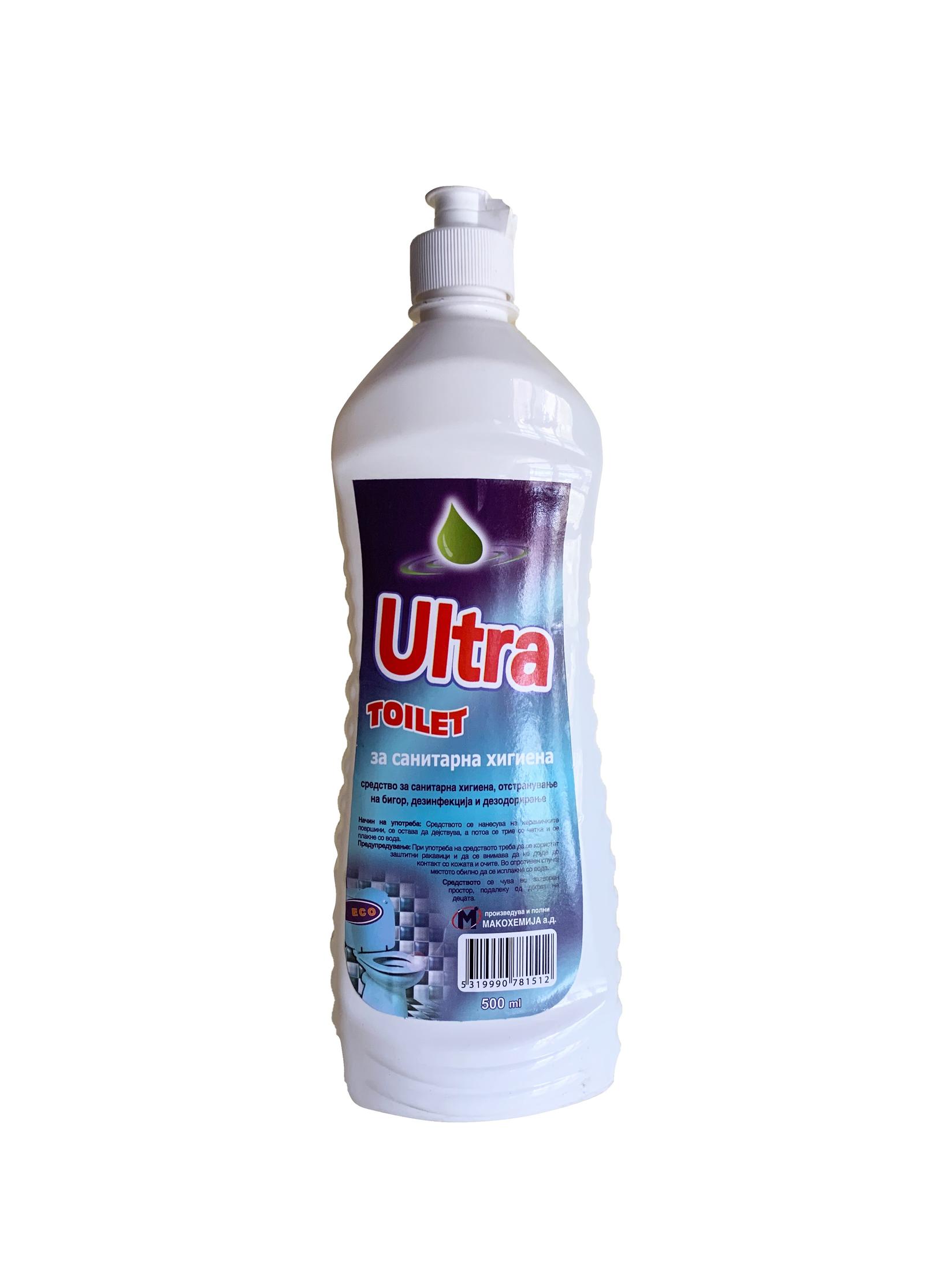 ULTRA Средство за санитарна хигиена Toilet 0,5