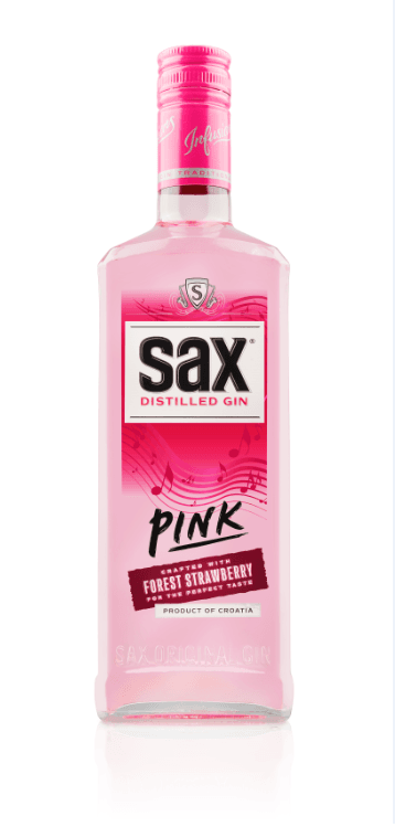 BADEL Џин Sax pink