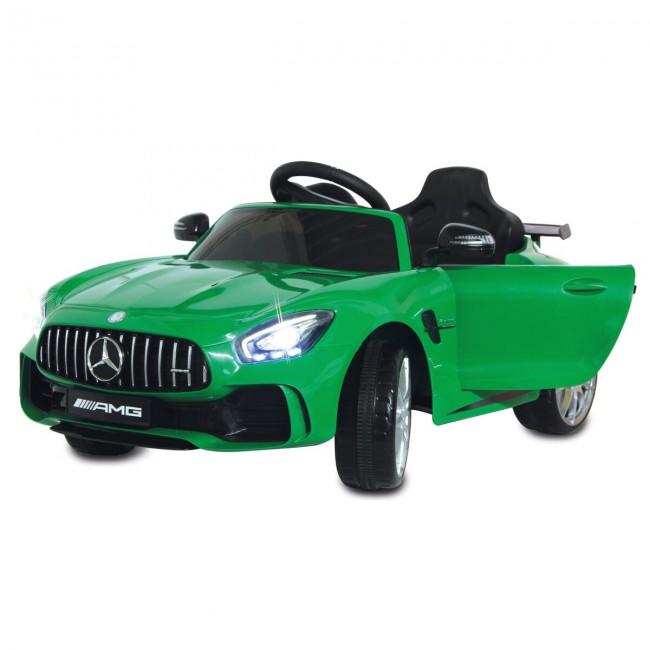 MERCEDES Автомобил на акумулатор - mercedes benz gt-r amg green licensed design