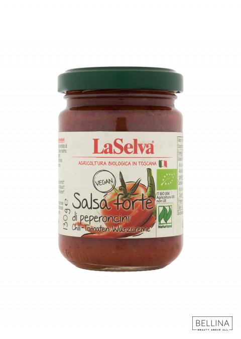 LA SELVA Органски сос од чили пиперки и домати - 130 гр.