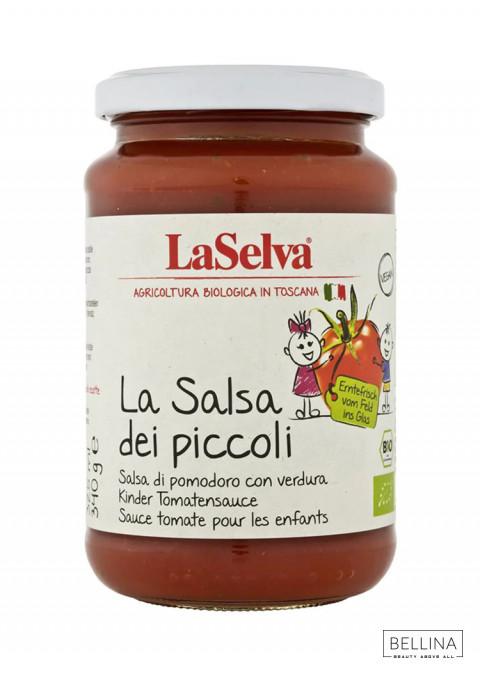 LA SELVA Органски доматен сос со зеленчук за деца - 340 гр.