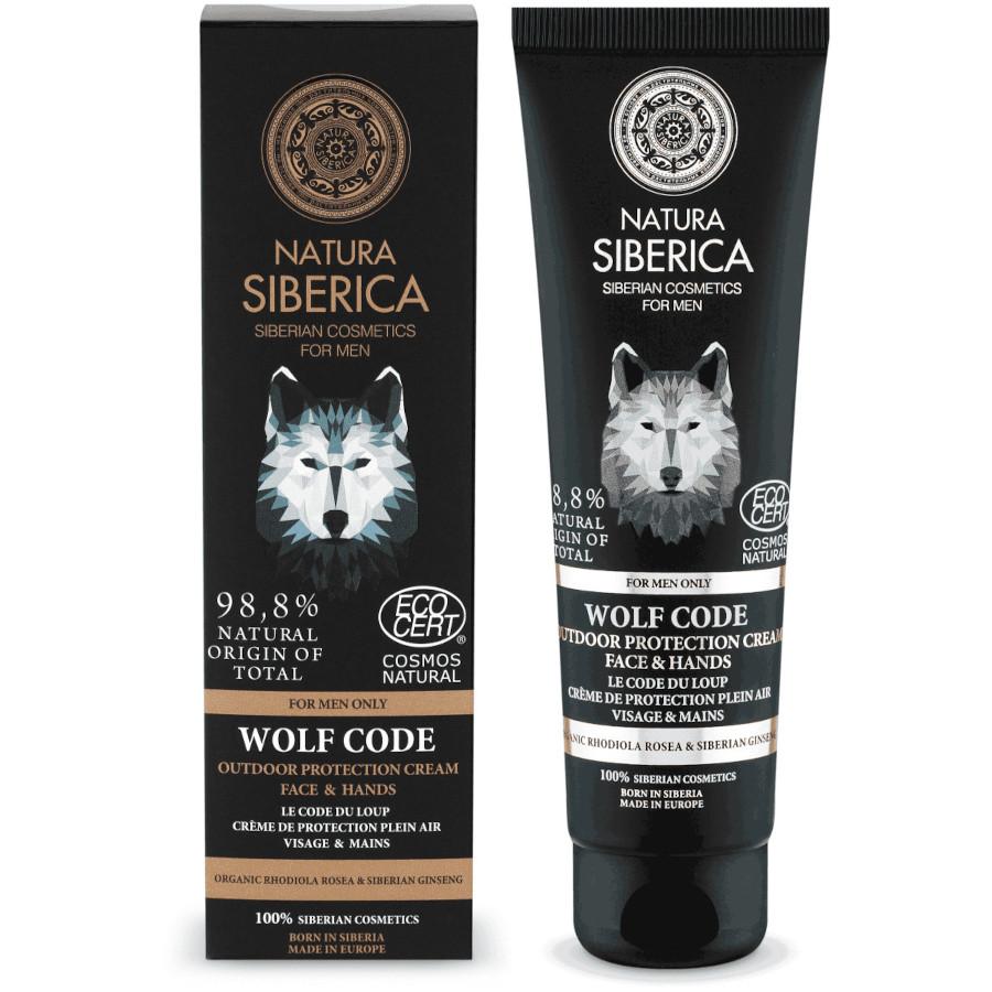 NATURA SIB Wolf code заштитна крема за лице и раце за мажи – 80 мл.