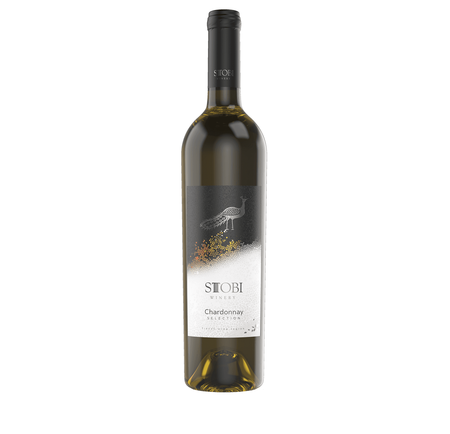 STOBI Бело вино Chardonnay Selection 0.75L