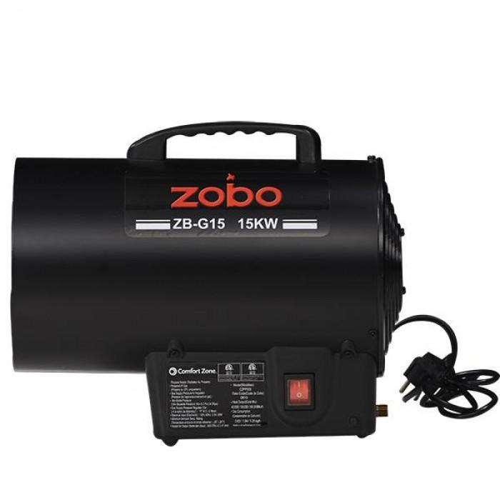 ZOBO Греалка тајфун на гас 15кв со регулатор и црево зб-г15