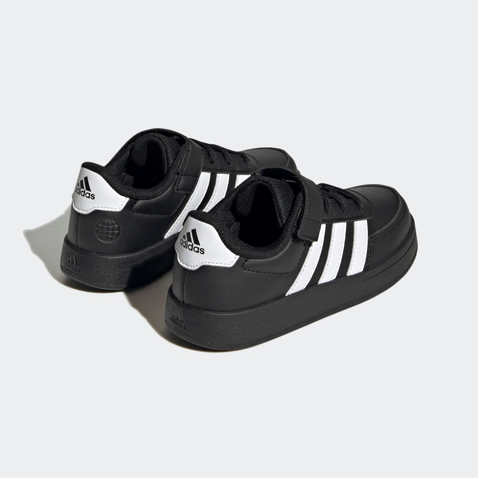 Slike ADIDAS Детски машки патики BREAKNET LIFESTYLE COURT ELASTIC LACE AND TOP STRAP SHOES