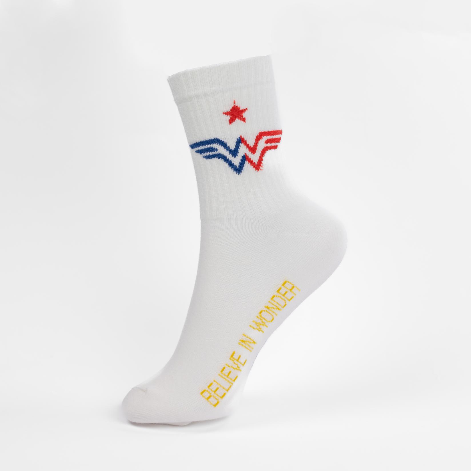 Slike WARNER BROS Женски класични чорапи Logo Star