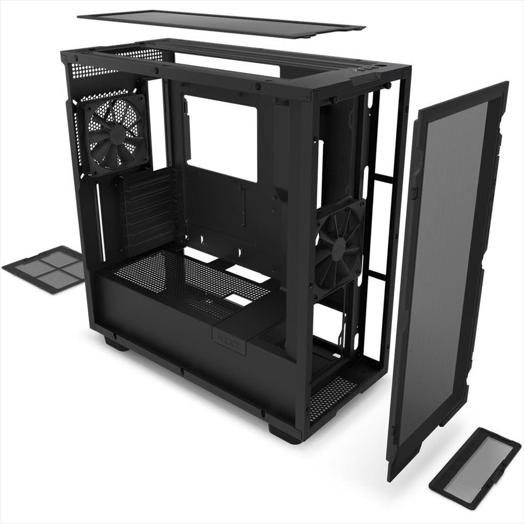 Slike NZXT Куќиште atx mid-tower h7 flow w/window + front & top mesh 2xf120q quiet 120mm fans