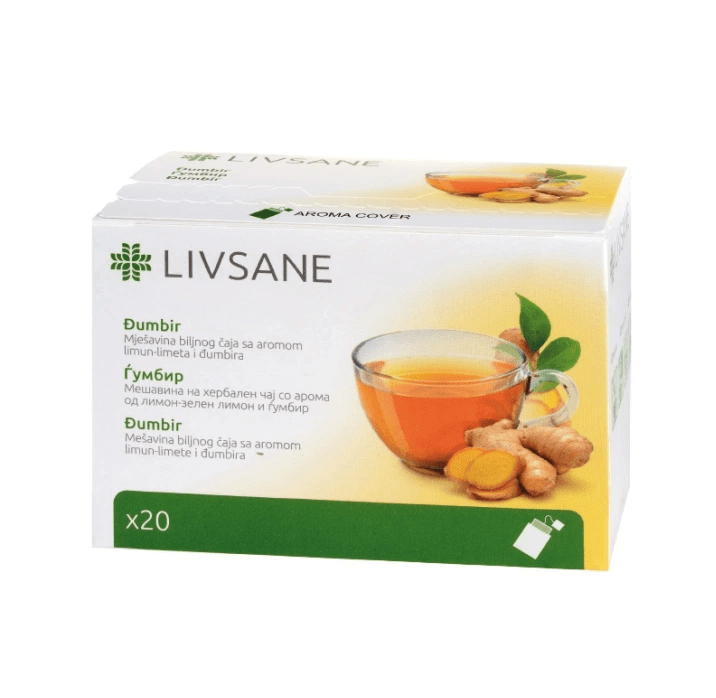 Slike LIVSANE Чај ѓумбир x 20 филтер