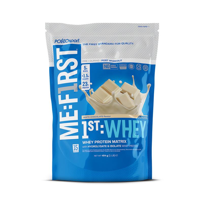 Slike ME:FIRST Whey Протеин 1st 454 g - Cookies & Cream