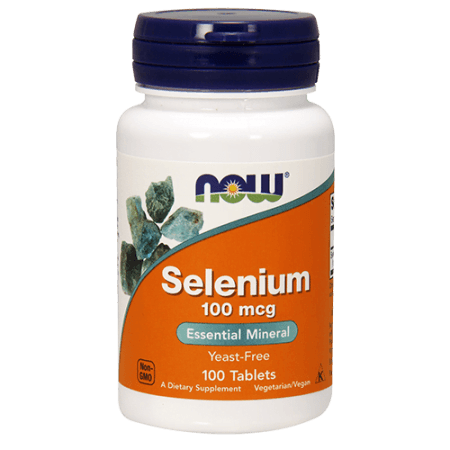 Slike NOW FOODS Selenium 100 mcg / 100 таблети
