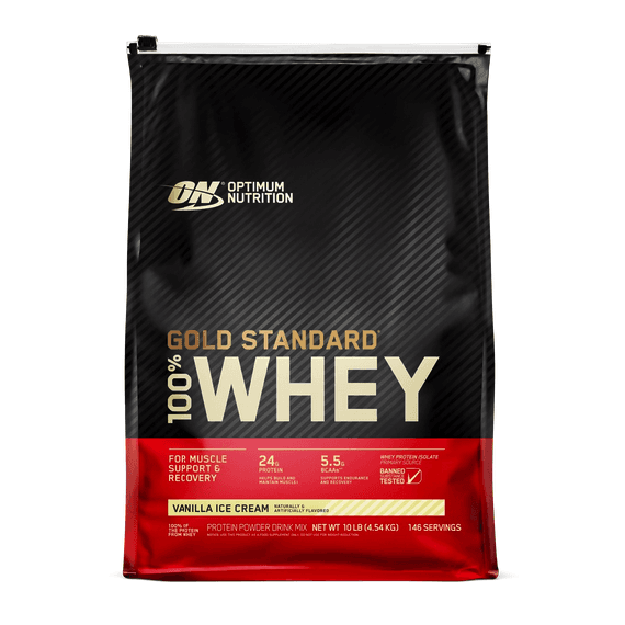 OPTIMUM NUTRITION Протеин gold standard 100% whey protein Ванила – 4.54Kg