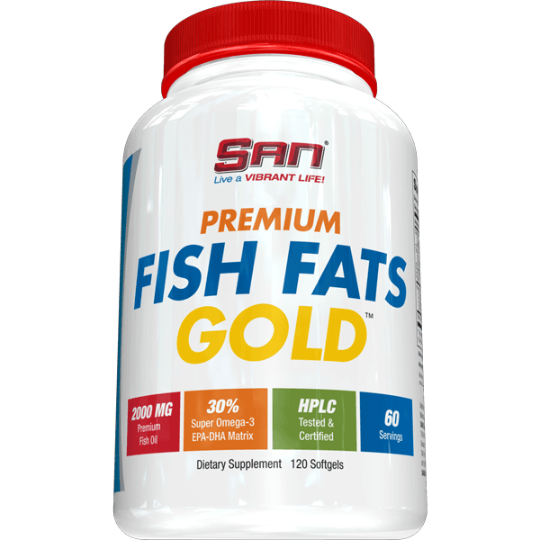 SAN Суплемент fish fats gold 120 softgel