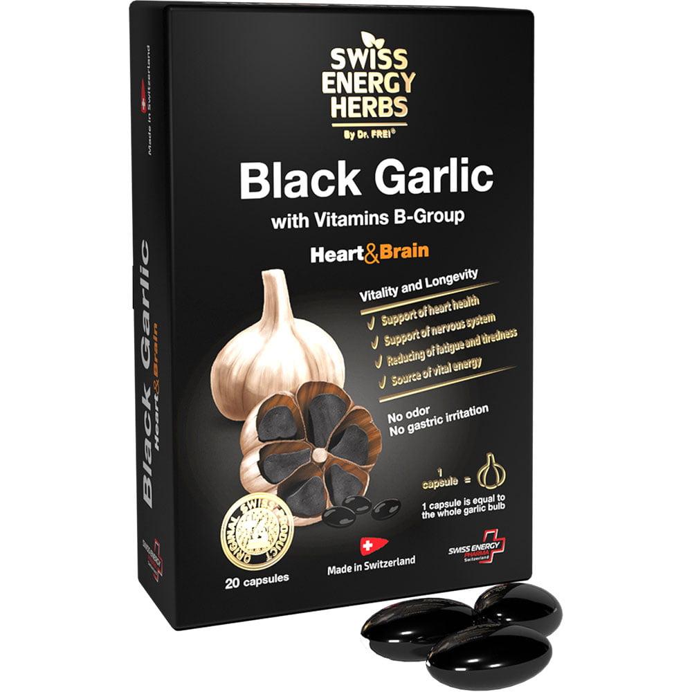 SWISS ENERGY Herbs black garlic капсули