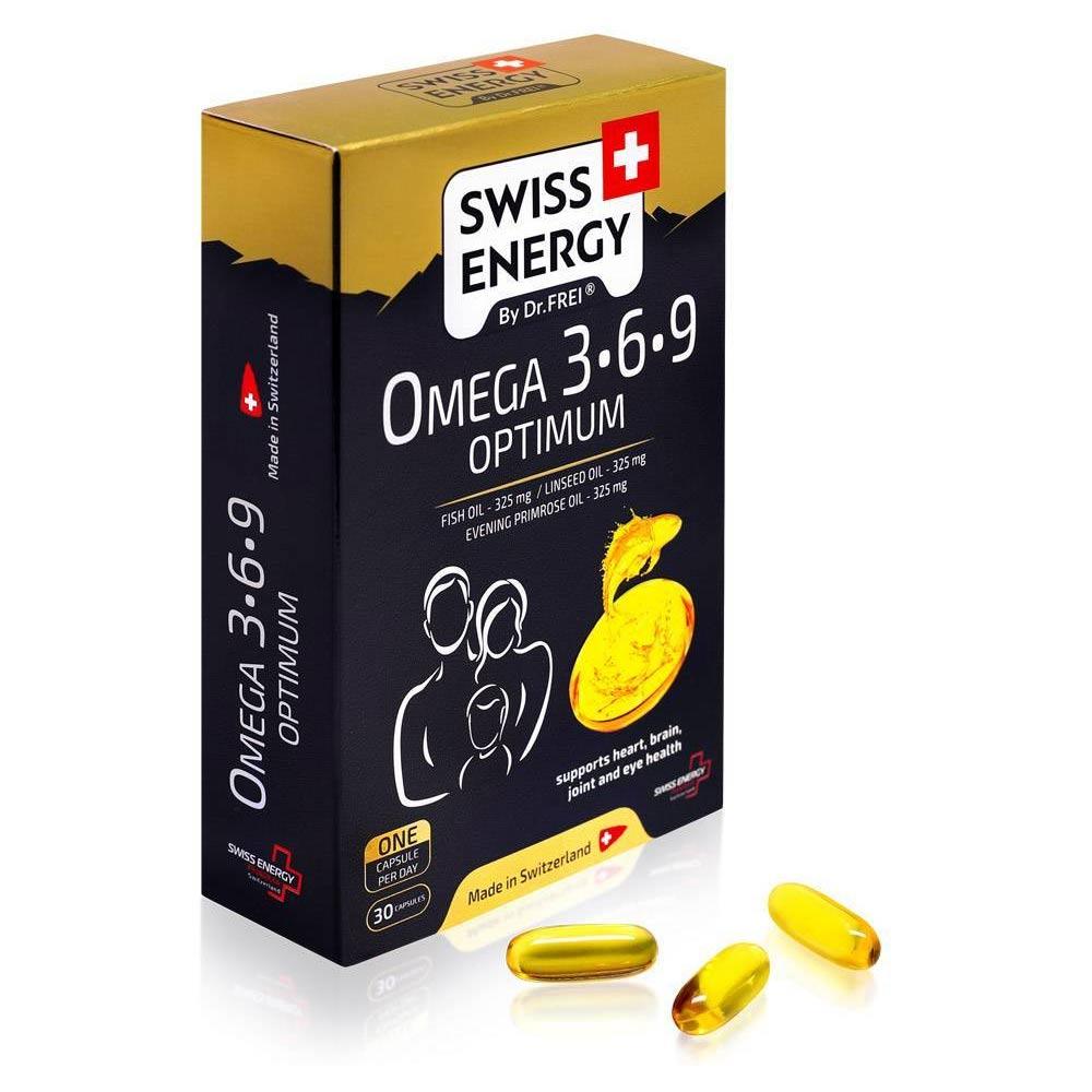 SWISS ENERGY Omega-3-6-9 optimum капсули