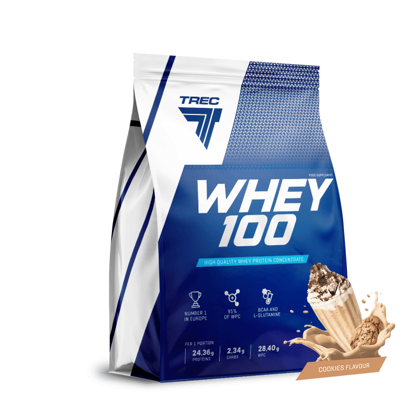 TREC NUTRITION Протеин Whey 100 2000г - Ванила