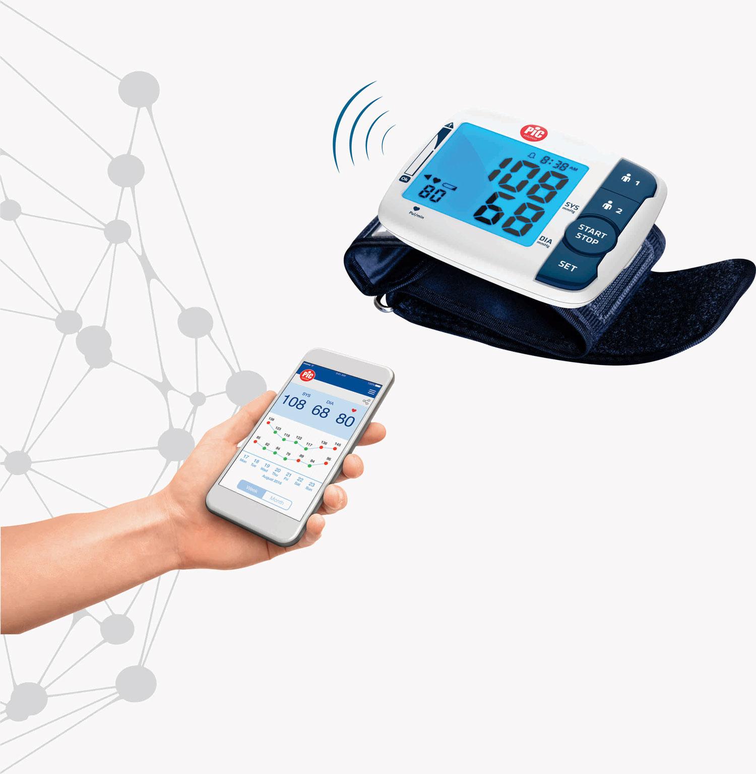 PIC SOLUTION Апарат за мерење на крвен притисок mobilerapid wrist