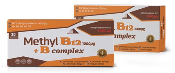 Slike AMN Метил Б12 1000 μg + Б комплекс, витамин Б12