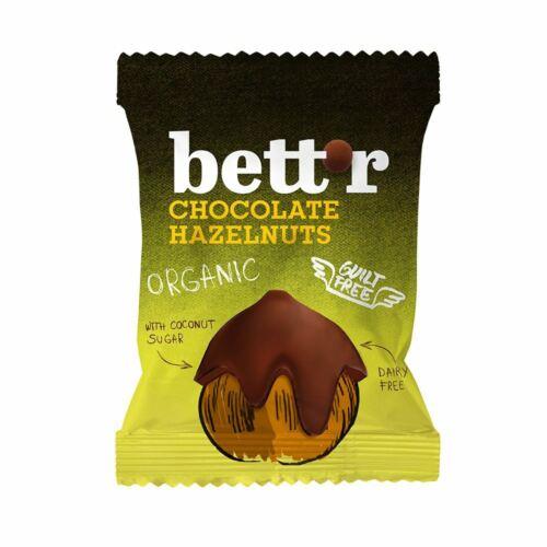 BETTR Органски безглутенски чоколадни лешници - 40 гр.