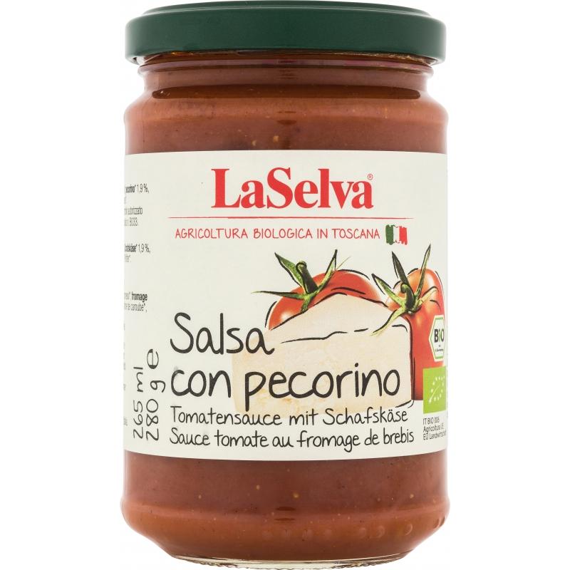 LA SELVA Органски сос од домати со пекорино пармезан - 280 гр.
