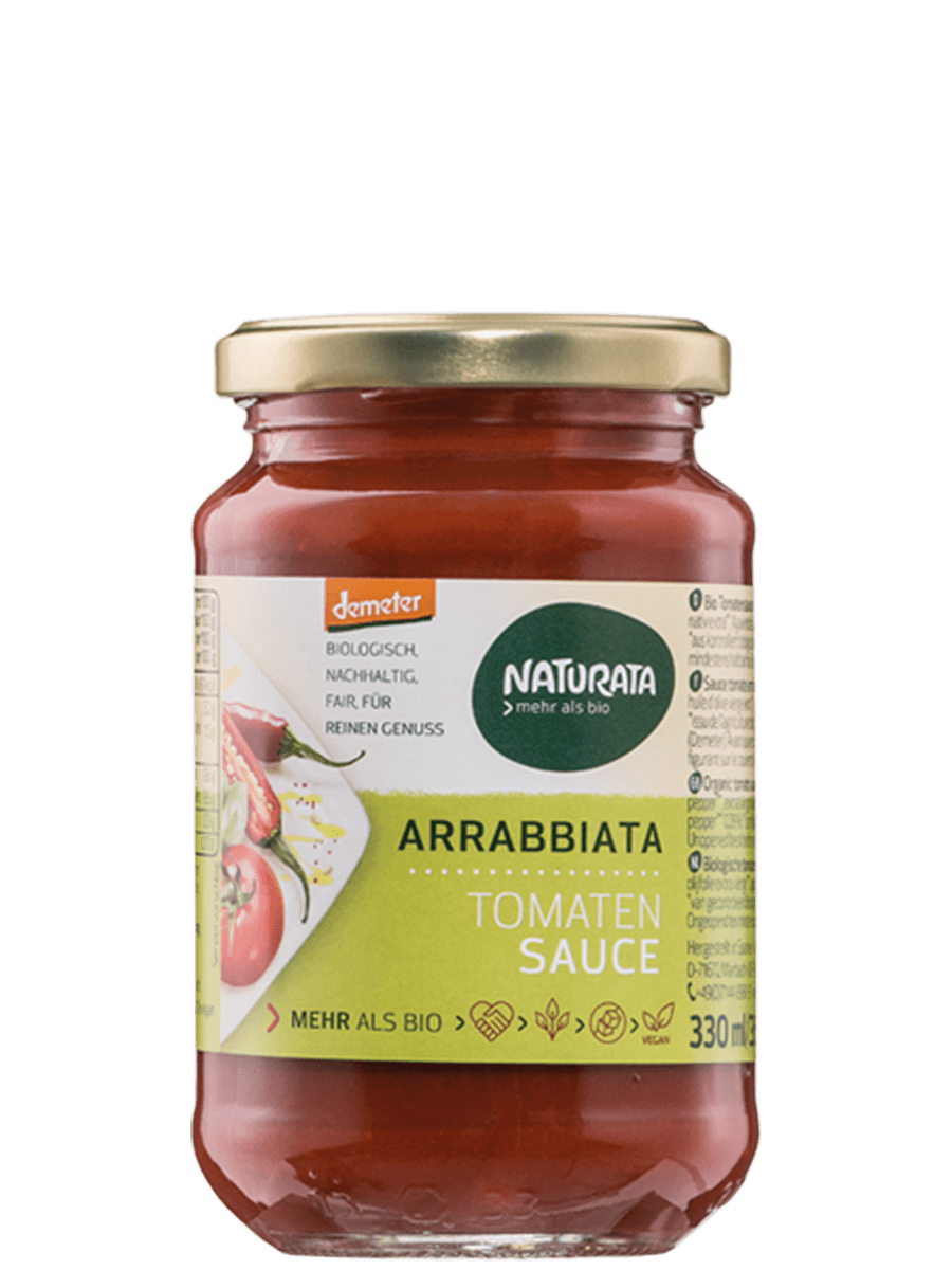 NATURATA Органски арабиата доматен сос - 330 мл.