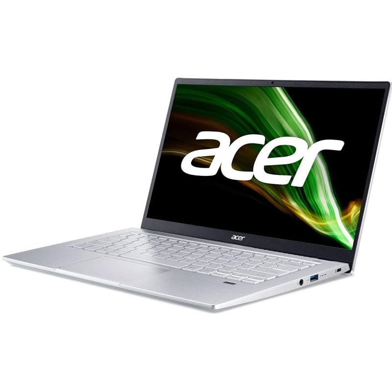ACER Лаптоп Swift 3, SF314-43-R2F9, Silver, 14 FHD, AMD Ryzen™ 3 5300U, 8G DDR