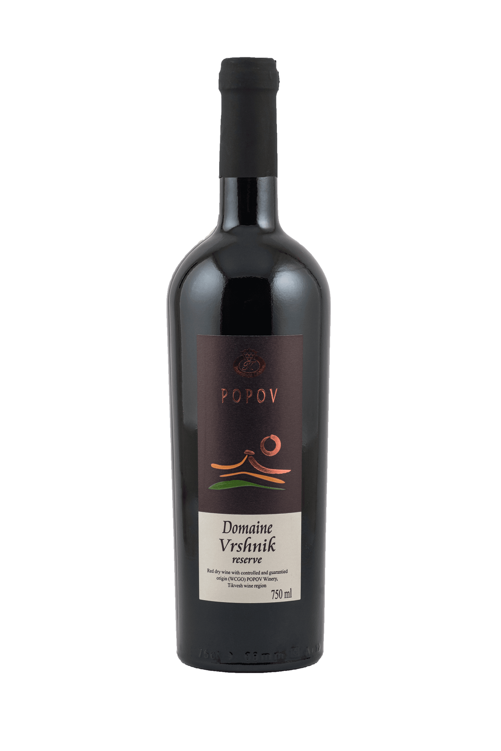 POPOV Црвено вино Domaine vrshnik reserve 0.75L