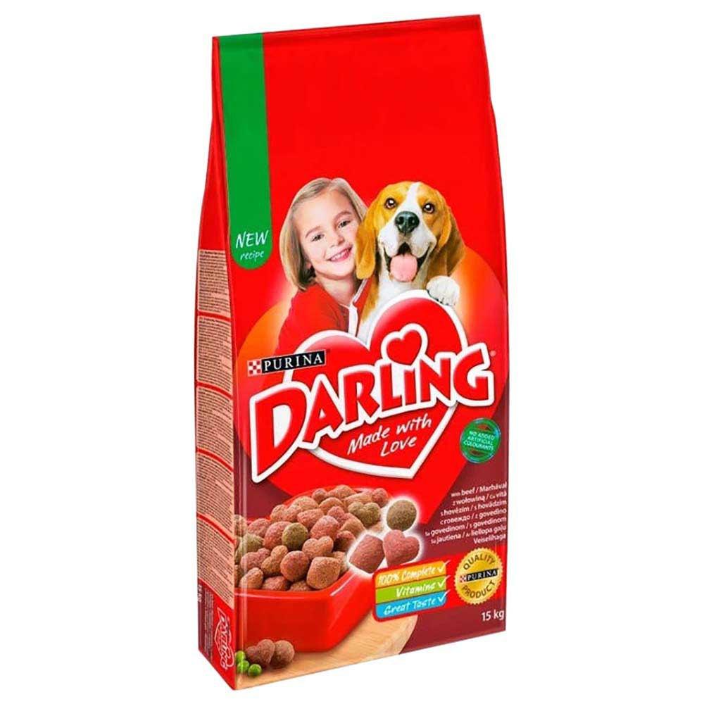 PURINA Darling сува храна за возрасно куче со вкус на говедско