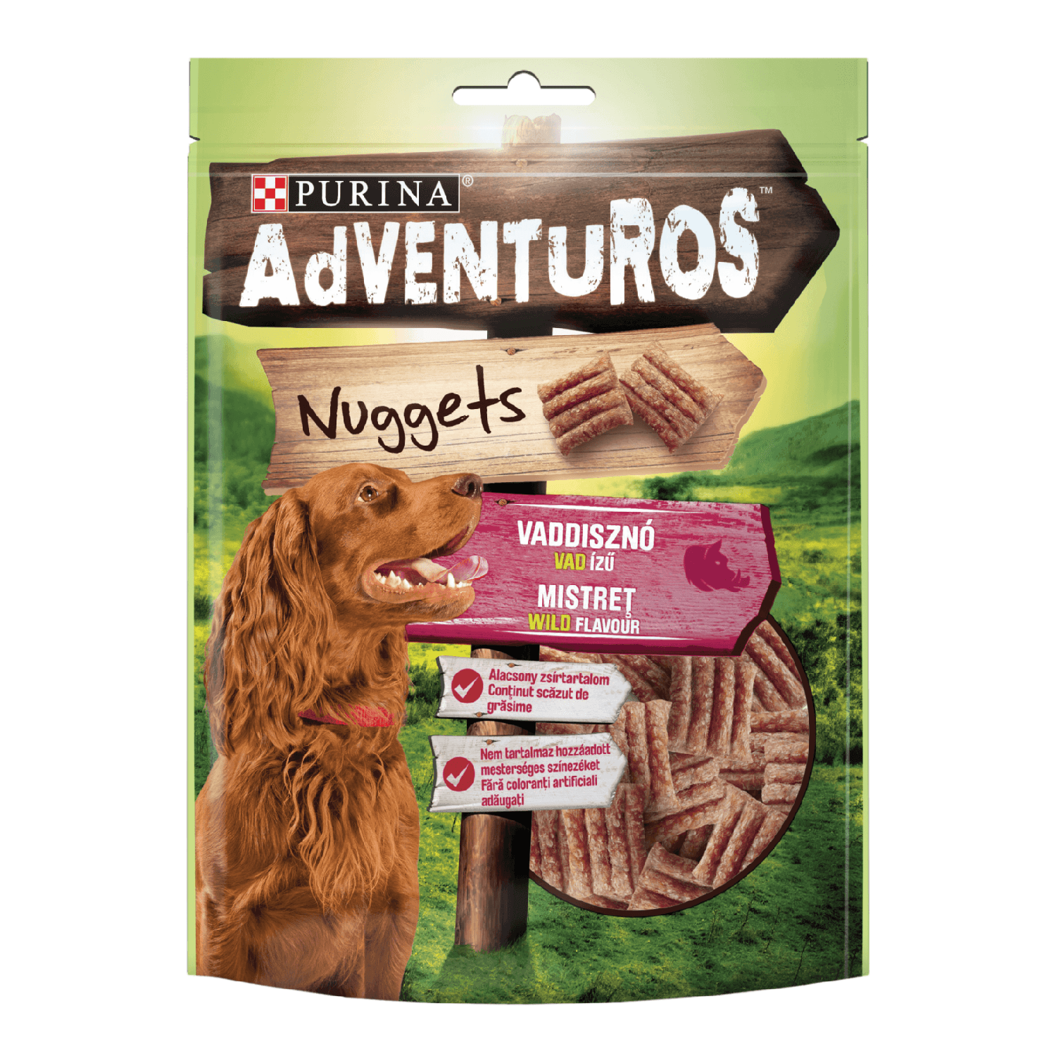 PURINA Adventuros nuggets дополнителна храна за кучиња