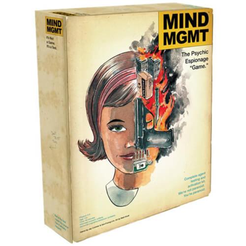 Друштвена игра Mind MGMT: The Psychic Espionage “Game.”