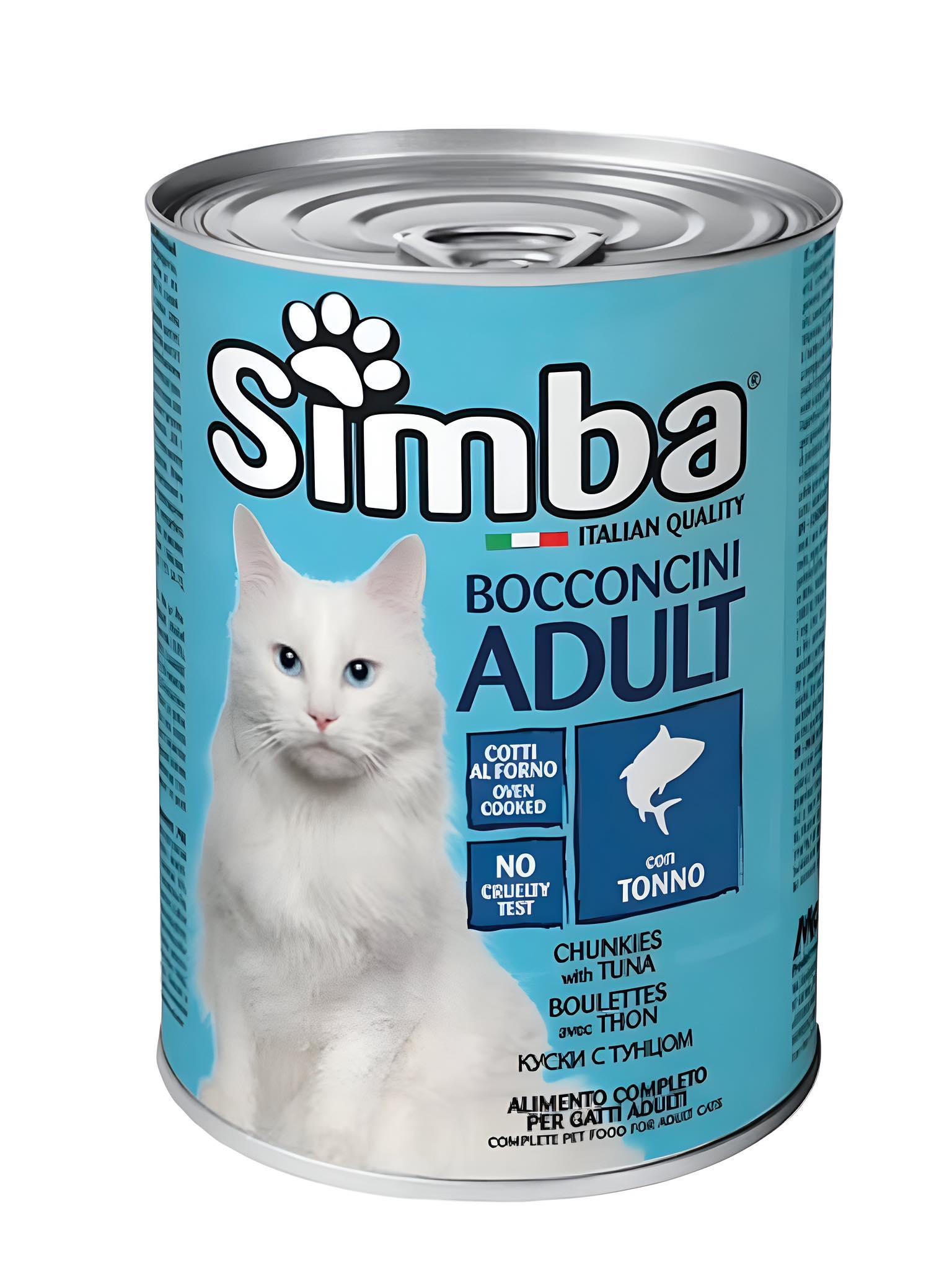 SIMBA Туна влажна храна за мачки 415g