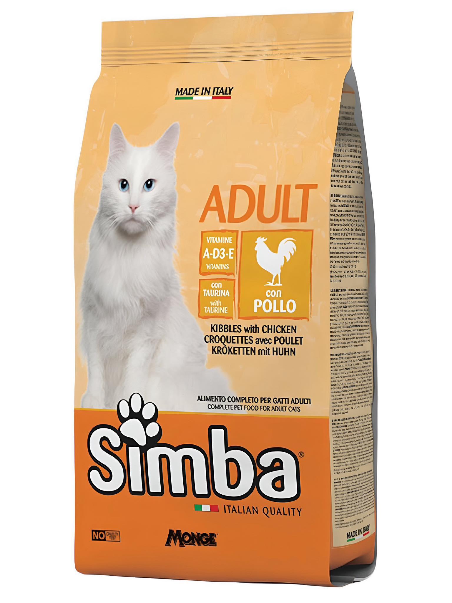 SIMBA Пилешка храна за мачки 20кг