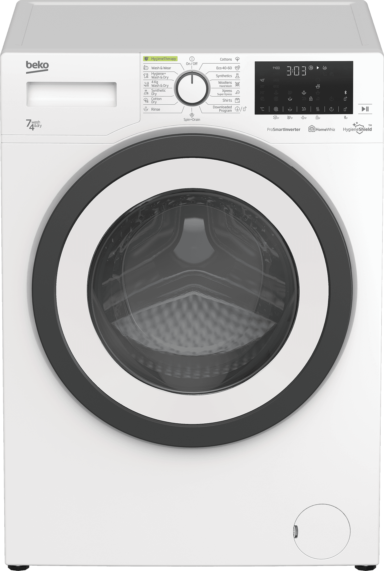 BEKO Машина за перење и сушење HTV 7736 XSHT ProSmart мотор бел