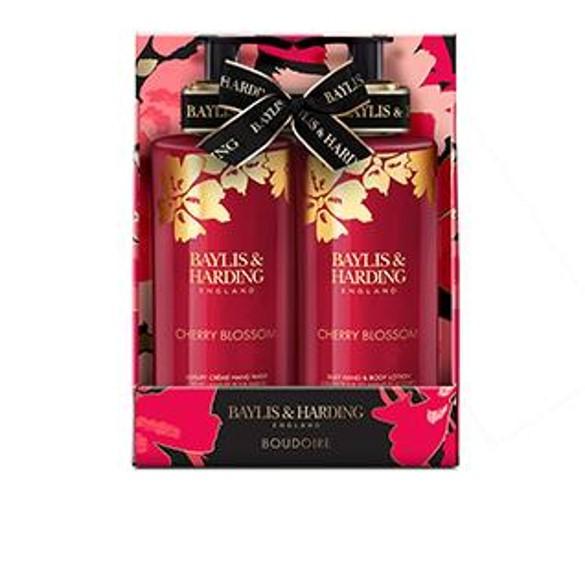 BAYLIS & HARDING Boudiore Cherry Blossom Луксузен Подарок сет за раце
