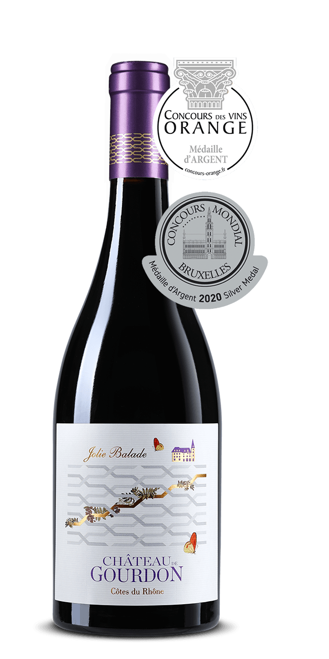 ТИКВЕШ Црвено вино Chateau de Gourdon France 2 Joлie Baллad 0.75L