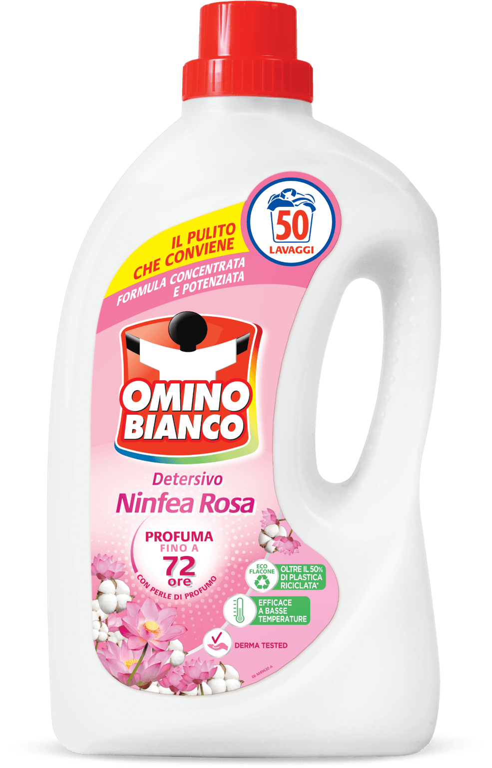 OMINO BIANCO Течен детергент розев лотус 2000мл