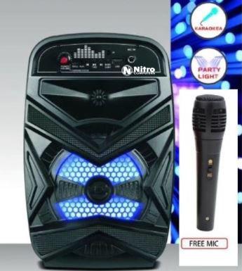 Slike NITRO Караоке Bluetooth звучник N-BT Karaoke 002 со подарок караоке микрофон