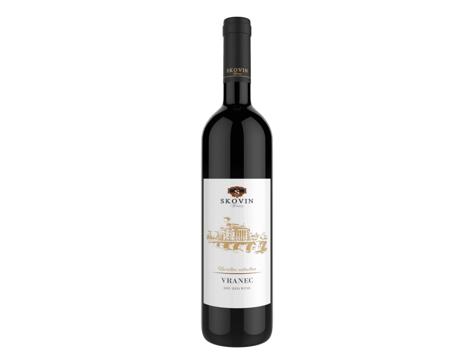 SKOVIN Црвено суво вино Vranec 0.75L