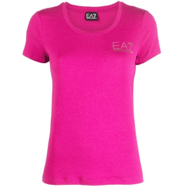 EMPORIO ARMANI Женска маицa розева  магента боја EA7