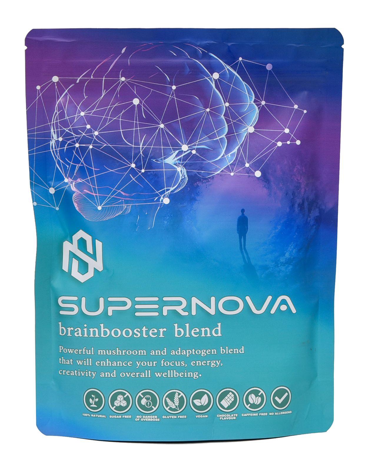 SUPER NOVA Mоќен какао напиток Brainbooster blend. 100% природно