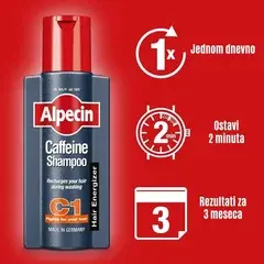 Slike Alpecin C1 шампон за кофеин 250 mL