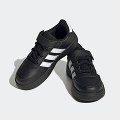 Slike ADIDAS Детски машки патики BREAKNET LIFESTYLE COURT ELASTIC LACE AND TOP STRAP SHOES