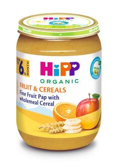 HIPP 4800/342 интегрални житарици со мешано овошје каша 190 g