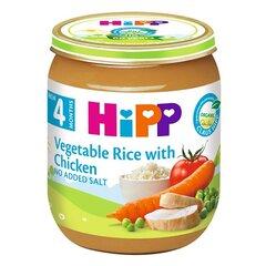 HIPP 6253 ориз со зеленчук и пилешко каша 125 g